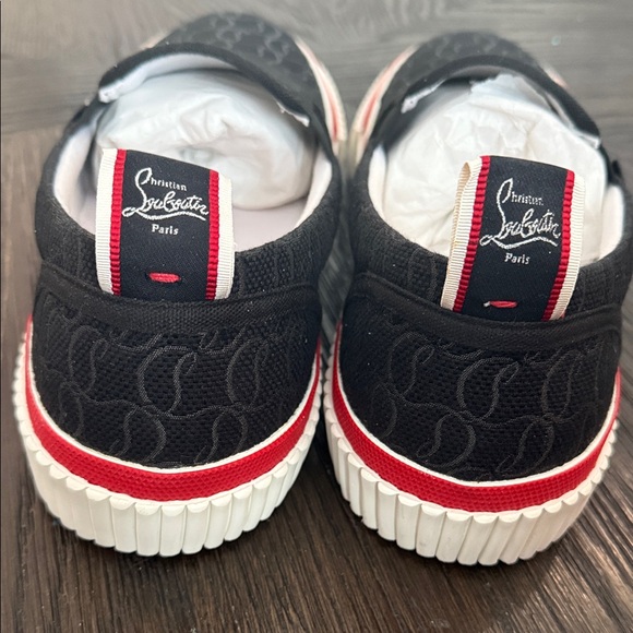 Brand new Christian Louboutin Black and White Boat Shoes - Picture 5 of 8